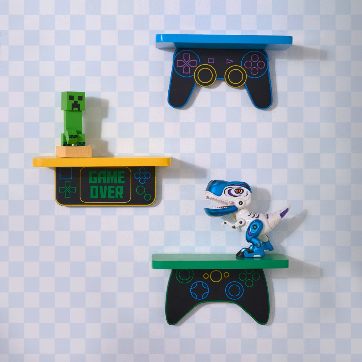 Gaming Shelves, Multi - 3 Pack