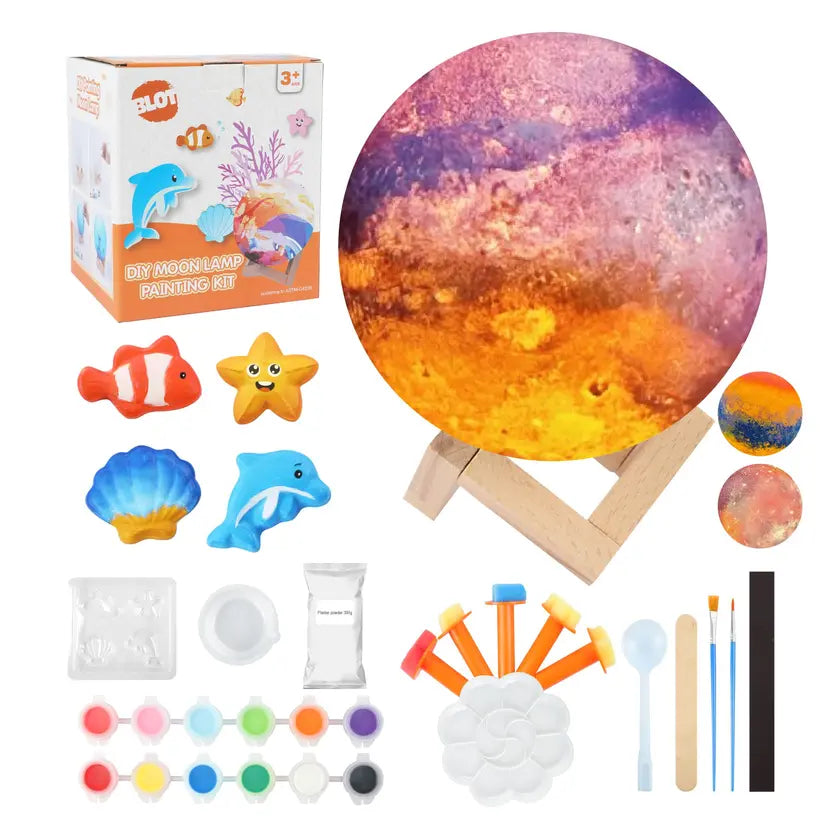 Paint Your Own Moon Lamp Kit