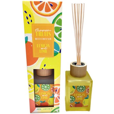 Summer Fruits Lemon & Lime 100ml Reed Diffuser