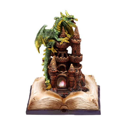 Dark Legends LED Dragon - Enchanted Fairytale Castle Earth Dragon