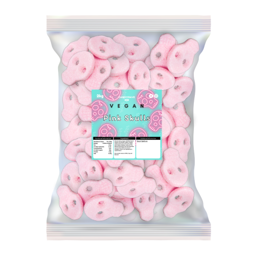 Candycrave Vegan Pink Skulls 2kg