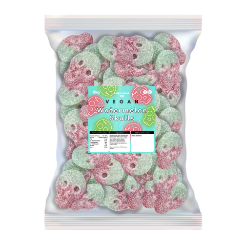 Candycrave Vegan Watermelon Skulls 2kg