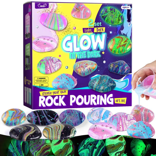 2 in 1 Rock Painting Art Kit