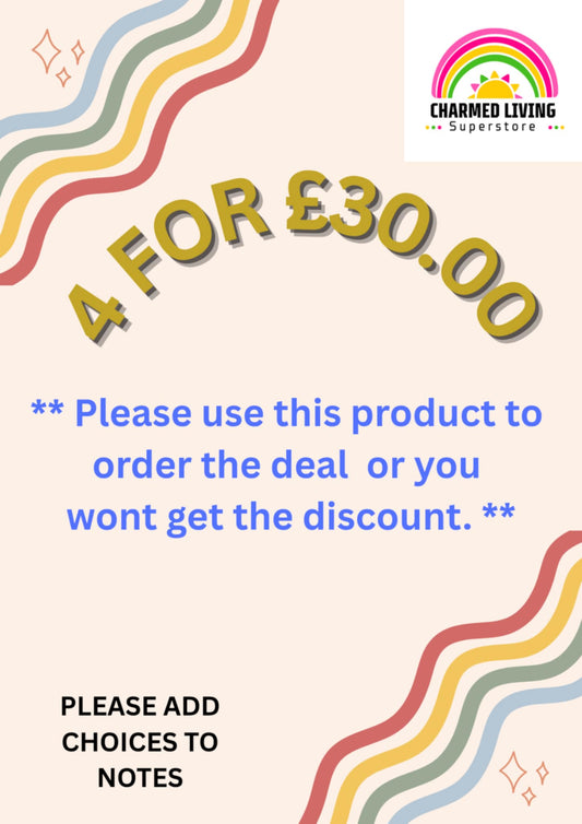 4 for 30.00