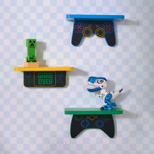 Gaming Shelves, Multi - 3 Pack