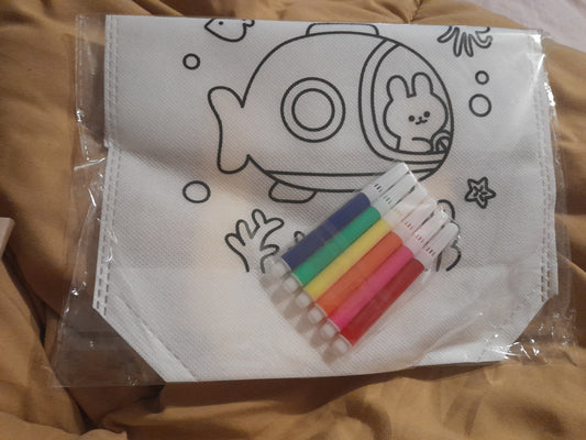 Colour in bag x1